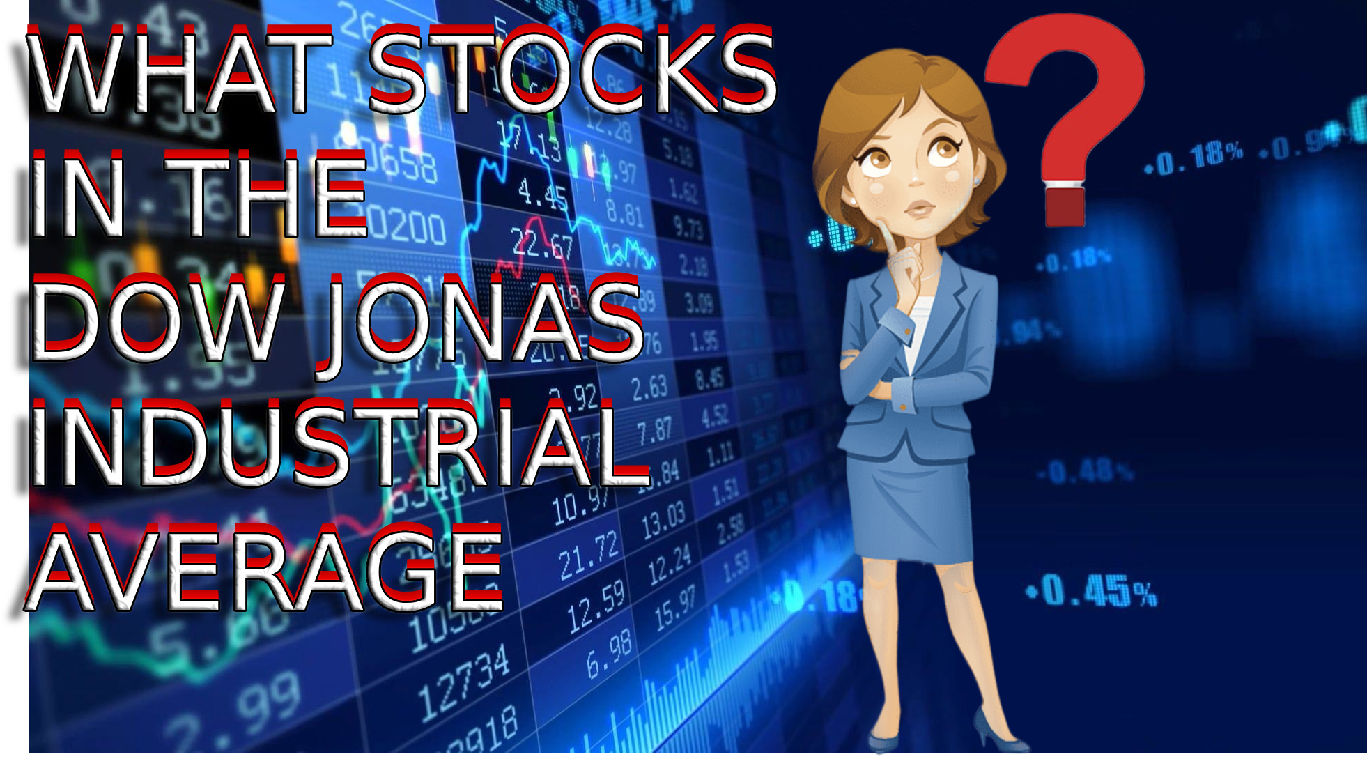 What stocks in the Dow Jonas Industrial Average